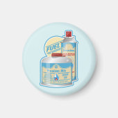 Camp Stove gasflessen Propaan Butaan Magneet (Voorkant)