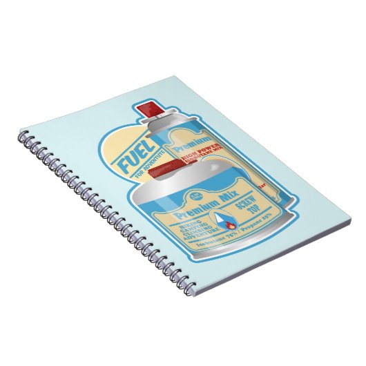 Camp Stove gasflessen Propaan Butaan Notitieboek (Rechterzijde)