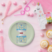 Camp Stove gasflessen Propaan Butaan Papieren Bordje (Feest)