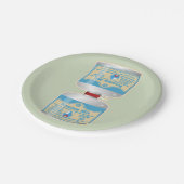 Camp Stove gasflessen Propaan Butaan Papieren Bordje (Gekanteld)