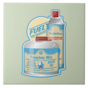 Camp Stove gasflessen Propaan Butaan Tegeltje