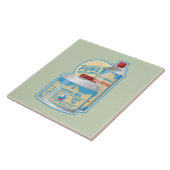 Camp Stove gasflessen Propaan Butaan Tegeltje (Zijkant)