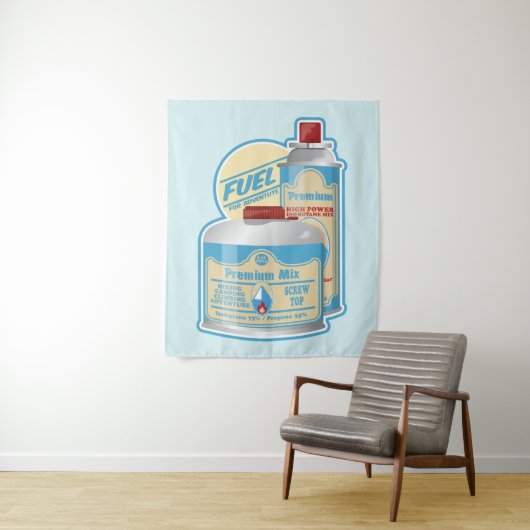 Camp Stove gasflessen Propaan Butaan Wandkleed (In situ)