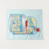 Camp Stove gasflessen Propaan Butaan Wandkleed (Voorkant (horizontaal))