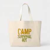 Camp Survival Kit - Canvas tas (Voorkant)