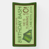 Camp Tent Sleepover Camping Birthday Bash Spandoek (Verticaal)