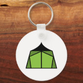 Camp Tent Sleutelhanger (Voorkant)