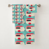 Camp Theme Bad Handdoek (Insitu)