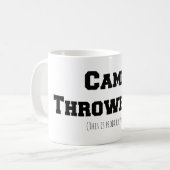 Camp Throwback (dit is waarschijnlijk wodka) Mok (Voorkant links)