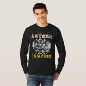 Camp Vacation rather go camping Driving Caravan Ho T-shirt (Voorkant volledig)