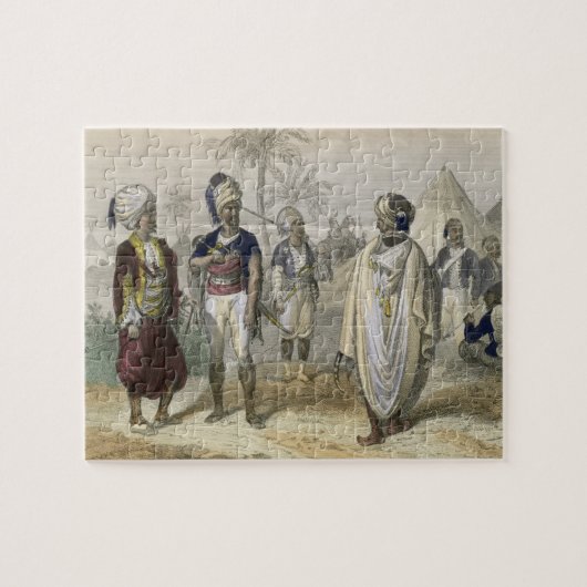 Camp van Turkse vrijwilligers uit Constantinopel e Legpuzzel (Horizontaal)