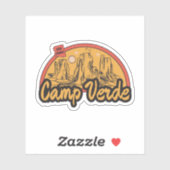 Camp Verde, Arizona Sticker (Vel)