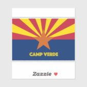 Camp Verde AZ Sticker (Vel)