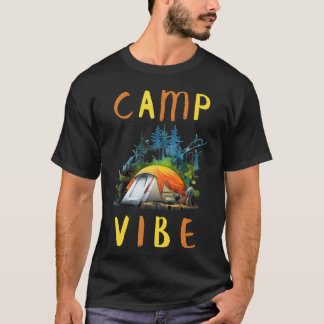 Camp Vibe Camping Lovers retro T-shirt