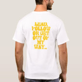 CAMP VOOR FITNESS BOOT T-SHIRT (Achterkant)