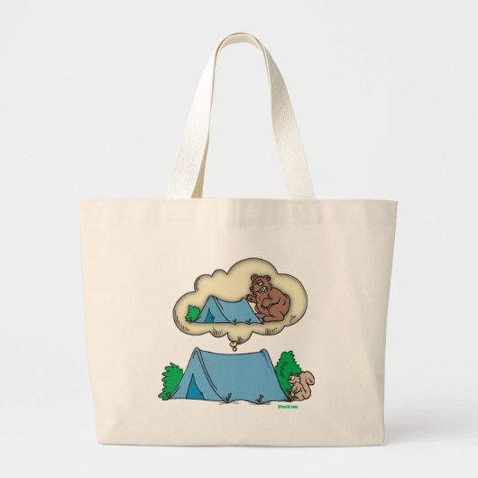 CAMP-voorstelling Grote Tote Bag (Voorkant)