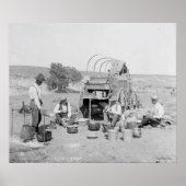 Camp Wagon op een Poster van Texas Roundup (Voorkant)