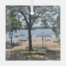 Camp Watchaug Foto Ornament