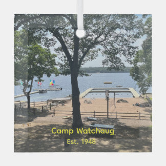 Camp Watchaug Foto Ornament