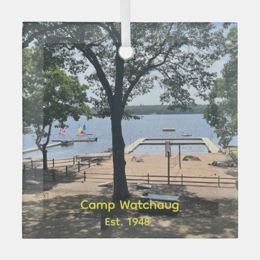 Camp Watchaug Foto Ornament (Voorkant)