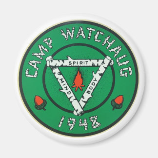 Camp Watchaug Logo Magneet