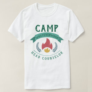 Camp Whateverwood Head Counselor T-shirt