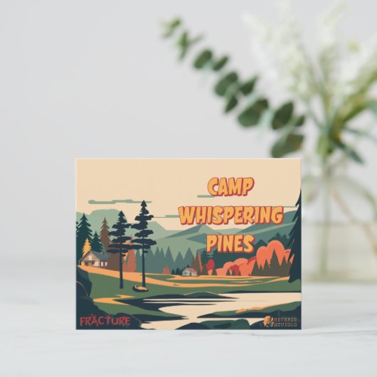 Camp Whispering Pines Briefkaart (5) (Staand voorkant)