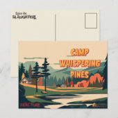 Camp Whispering Pines Briefkaart (5) (Voorkant / Achterkant)