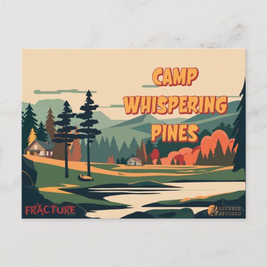 Camp Whispering Pines Briefkaart (5) (Voorkant)