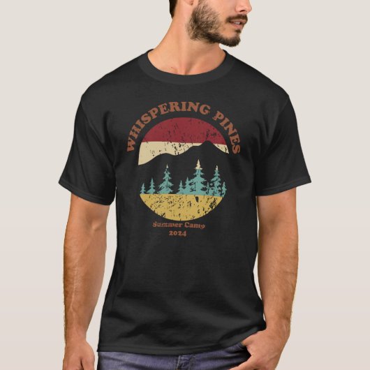Camp Whispering Pines T-shirt (Voorkant)