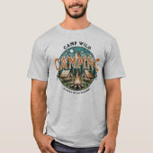 Camp Wild, Alaska-stijl T-shirt (Voorkant)