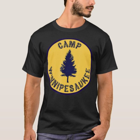 Camp Winnipesaukee Retro Summer Camp T-shirt (Voorkant)