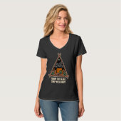 Camp with Booze Camping Beer Camper Drinker Drink T-shirt (Voorkant volledig)