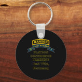 Camp Worden Platoon Confidentietraining Donkere kl Sleutelhanger (Voorkant)