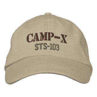 Camp-X geborduurd Pet (Khaki)