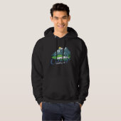 Camp Your Life Motorhome Camping Camper Hoodie (Voorkant volledig)