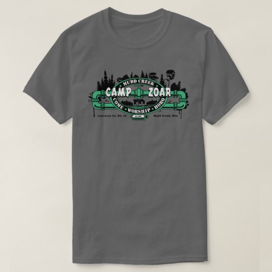 Camp Zoar T-shirt (Design voorkant)