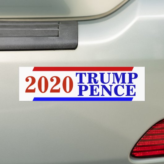 Campagne 2020 TRUMP PENCE Bumpersticker (Op auto)