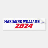 Campagne 2024 Marianne Williamson President Vereni Bumpersticker (Voorkant)