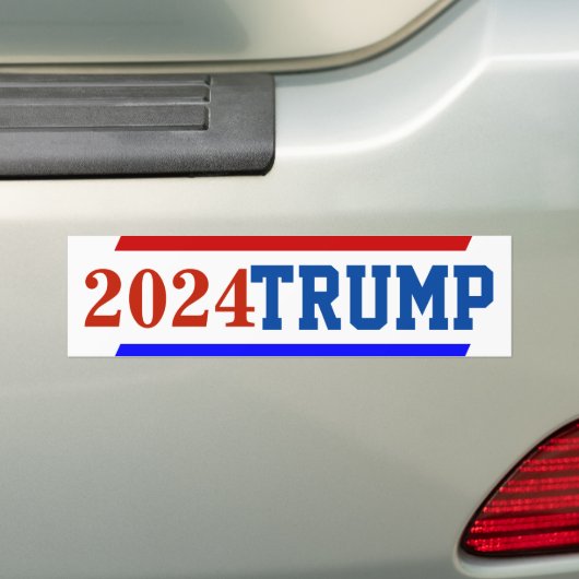 Campagne 2024 President TRUMP Bumpersticker (Op auto)