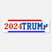 Campagne 2024 President TRUMP Bumpersticker (Voorkant)