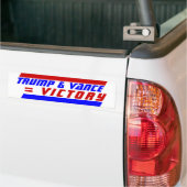 Campagne 2024 President TRUMP JD VANCE = OVERWINNI Bumpersticker (Op Truck)