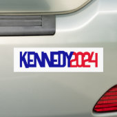 Campagne 2024 Robert Kennedy Jr RFK President Bump Bumpersticker (Op auto)