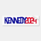 Campagne 2024 Robert Kennedy Jr RFK President Bump Bumpersticker (Voorkant)