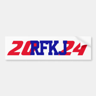 Campagne 2024 Robert Kennedy Jr RFKJ President Bumpersticker