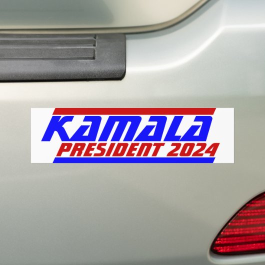 Campagne 2024 verkiezing KAMALA HARRIS President Bumpersticker (Op auto)