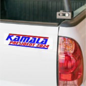 Campagne 2024 verkiezing KAMALA HARRIS President Bumpersticker (Op Truck)