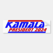 Campagne 2024 verkiezing KAMALA HARRIS President Bumpersticker (Voorkant)
