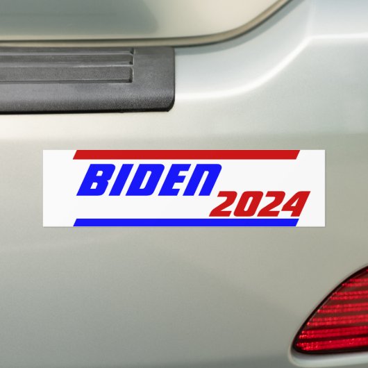 Campagne 2024 verkiezing volgende President BIDEN Bumpersticker (Op auto)
