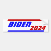 Campagne 2024 verkiezing volgende President BIDEN Bumpersticker (Voorkant)